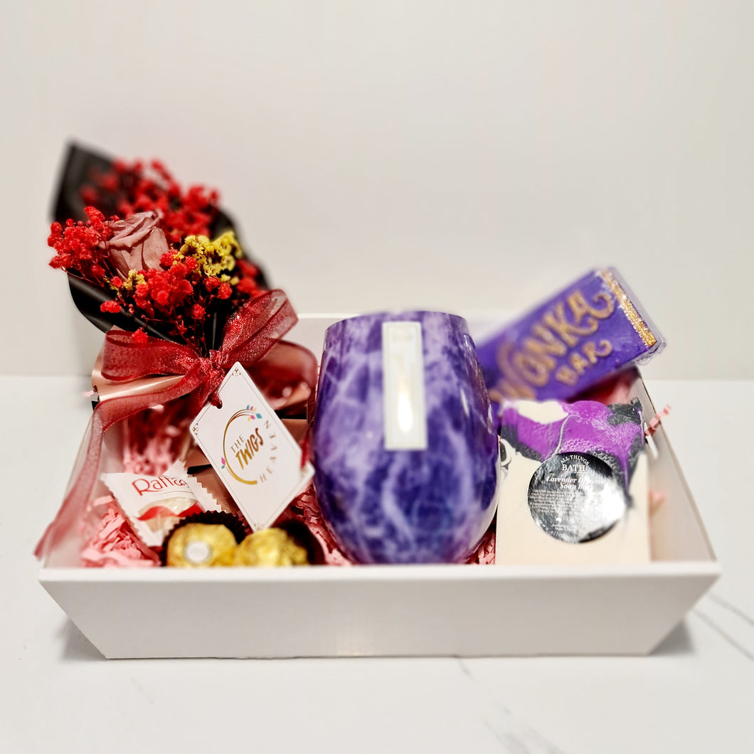 Pretty in Purple Hamper