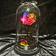 Load image into Gallery viewer, Rainbow Single Enchanted Rose
